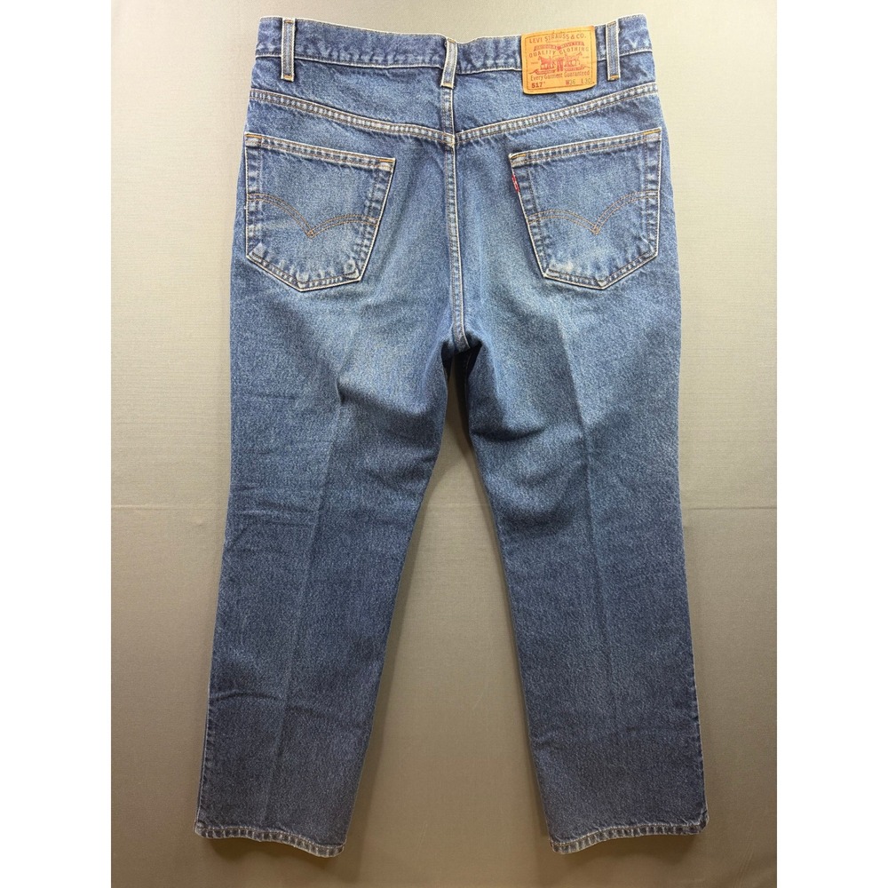 Levi's 517 Bootcut Jeans Mens‎ Blue Vintage 1999 Denim 34x30
